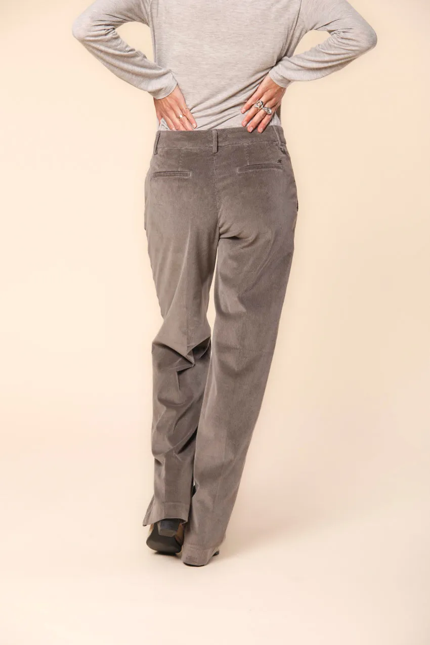 New York Straight women's chino pants in velvet corduroy straight fit sold by Mason's product image thumbnail 3