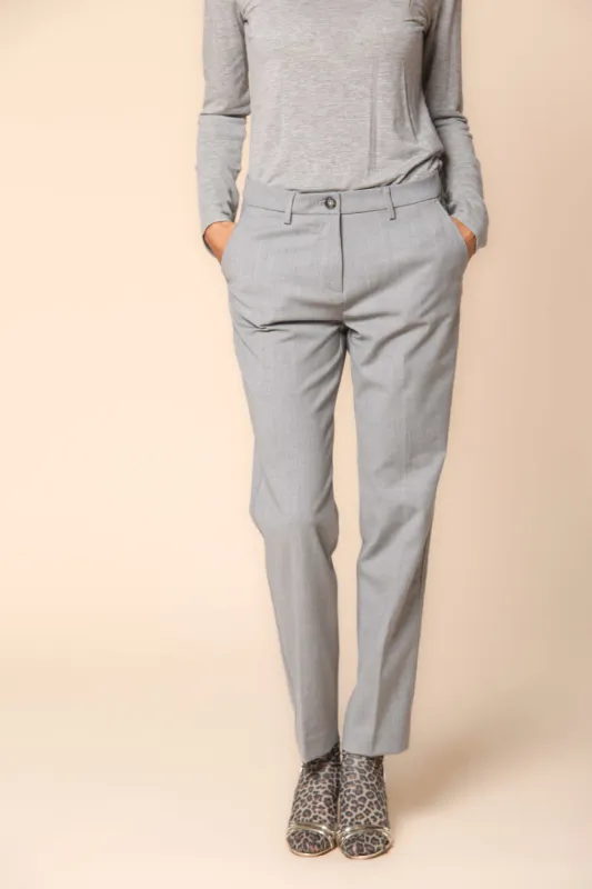 New York women's chino pants in wool regular fit  sold by Mason's