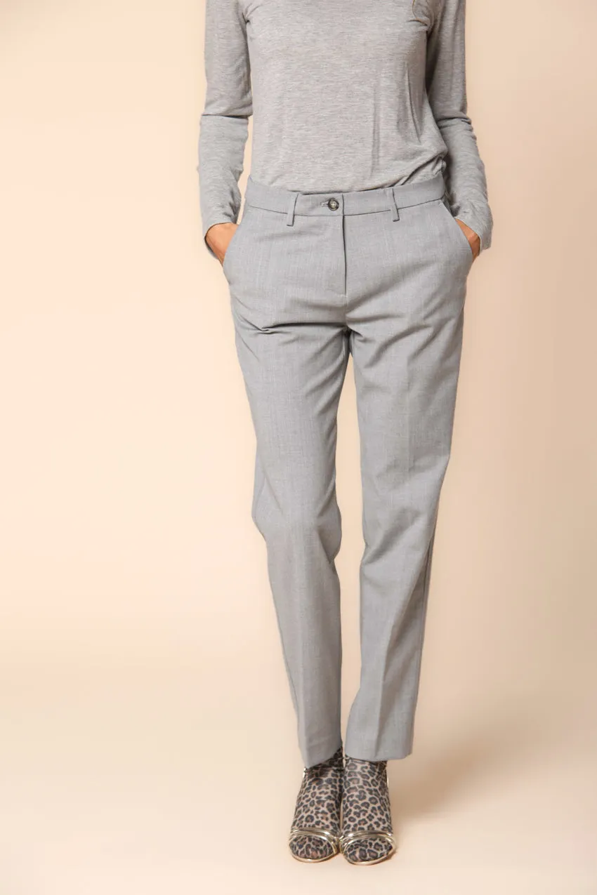 New York women's chino pants in wool regular fit sold by Mason's
