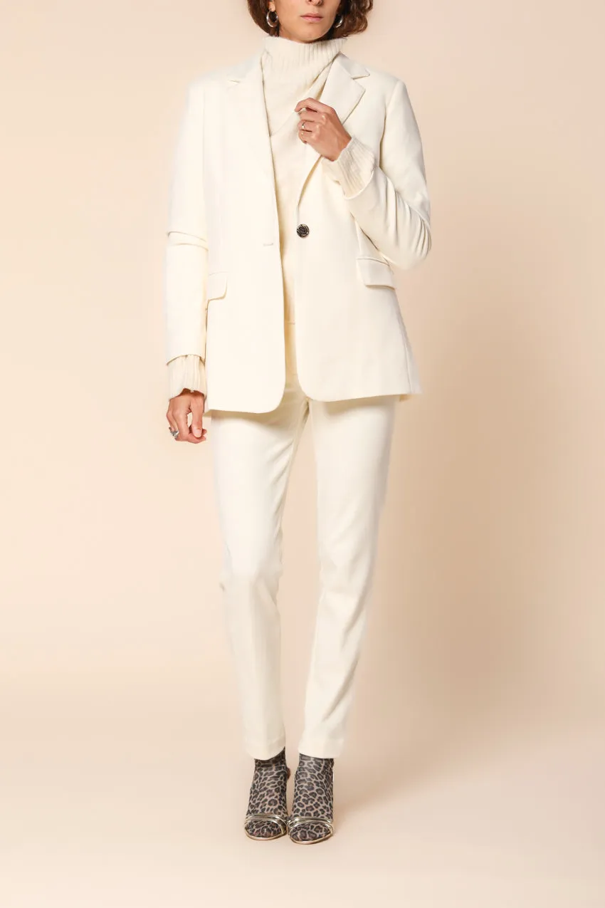 Irene women's long blazer in jersey sold by Mason's product image thumbnail 2