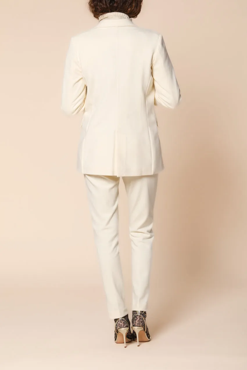 Irene women's long blazer in jersey sold by Mason's product image thumbnail 3