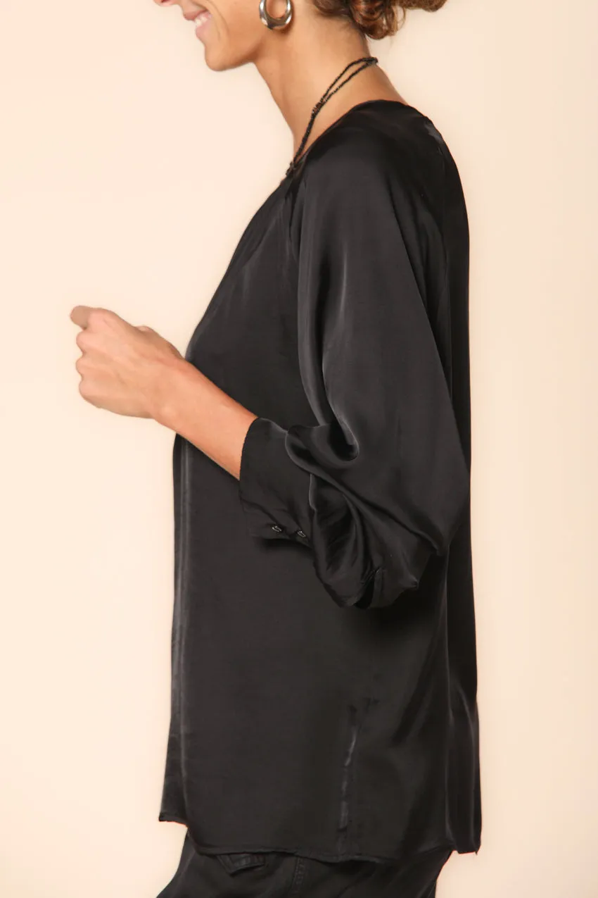 Carla women's shirt in viscose sold by Mason's product image thumbnail 3