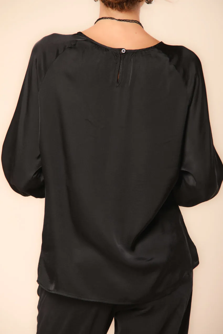 Carla women's shirt in viscose sold by Mason's product image thumbnail 4