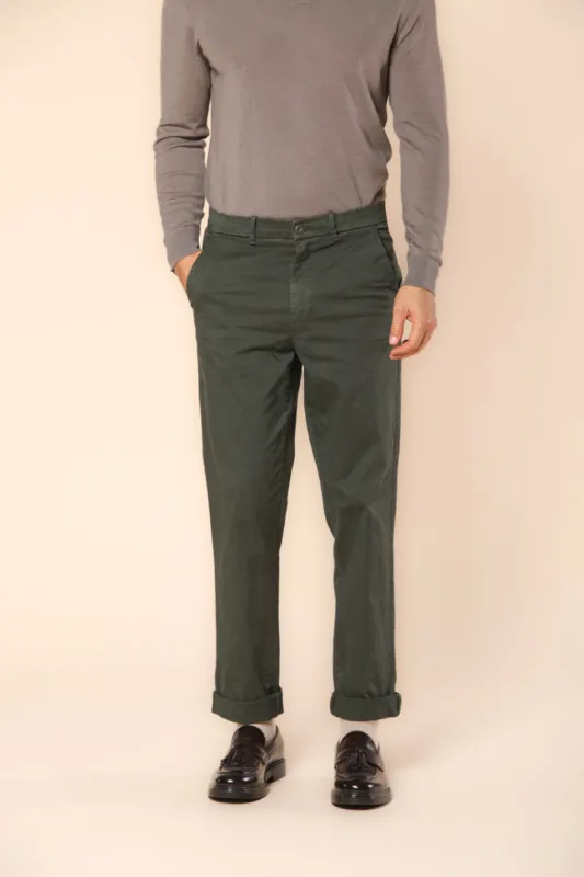 Chinos 22 men's chino pants in gabardine relaxed fit sold by Mason's