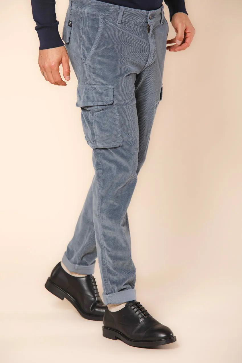 Chile men's cargo pants in velvet 500 stripe extra slim fit sold by Mason's product image thumbnail 4