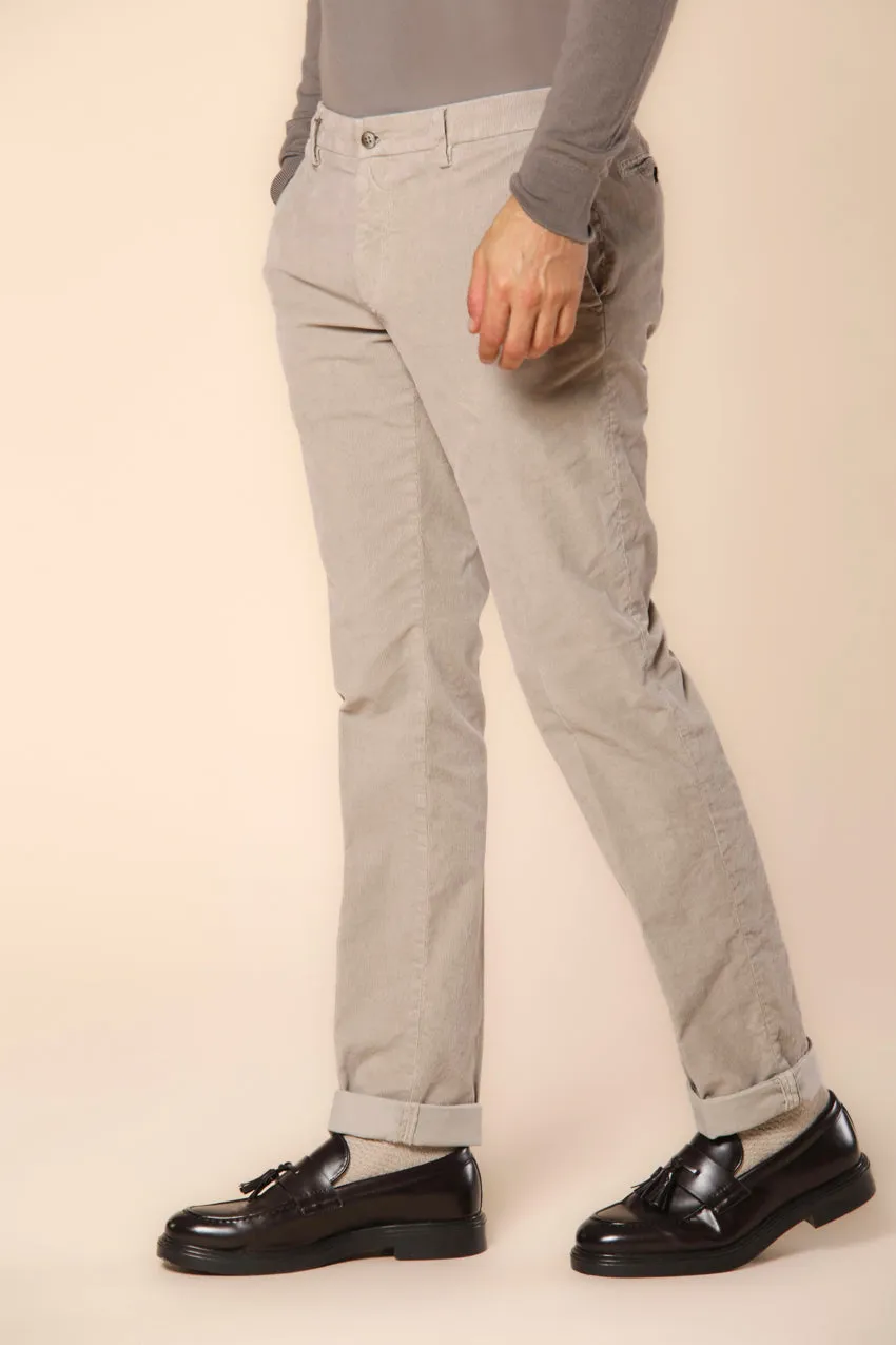 New York men's chino pants in velvet 1000 striped regular fit sold by Mason's product image thumbnail 4