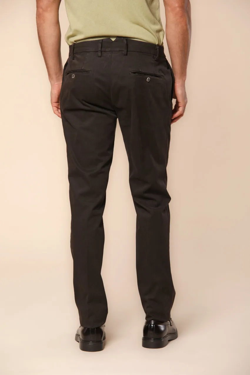 Genova men's chino pants in gabardine regular fit sold by Mason's product image thumbnail 4