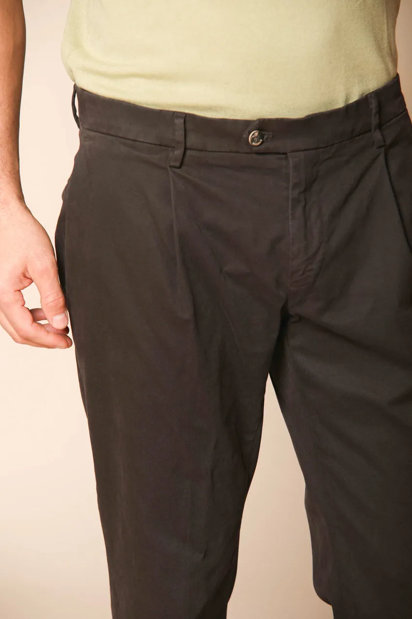 Genova men's chino pants in gabardine regular fit sold by Mason's product image thumbnail 2