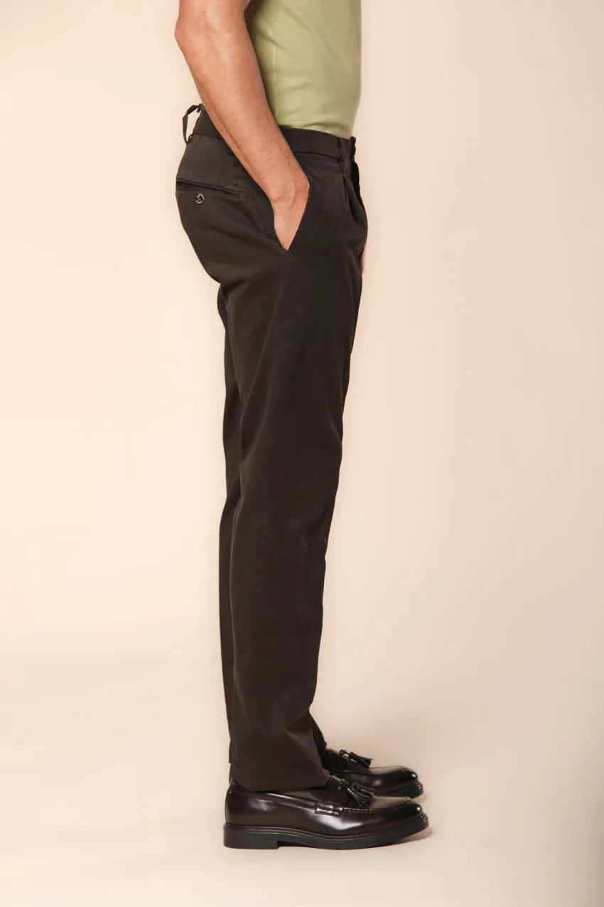 Genova men's chino pants in gabardine regular fit sold by Mason's product image thumbnail 3