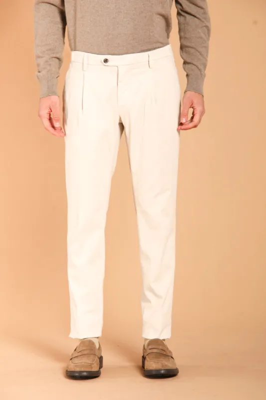 Genova men's chino pants in gabardine regular fit  sold by Mason's