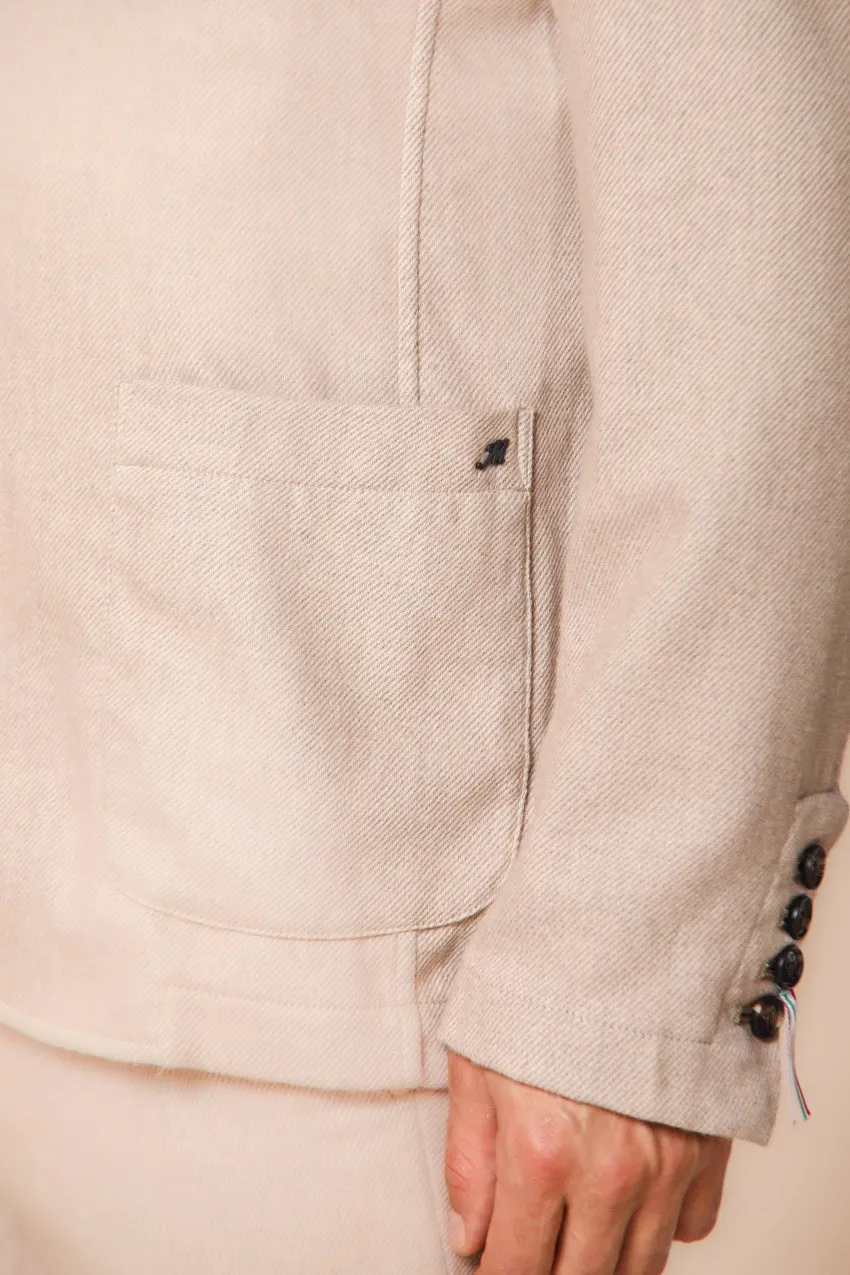 Da Vinci men's blazer in wool-effect flannel regular fit sold by Mason's product image thumbnail 2