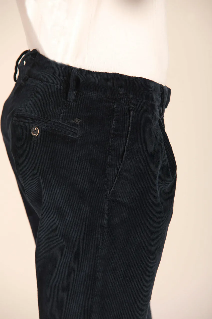 Genova men's velvet 500-striped regular fit chino pants sold by Mason's product image thumbnail 2