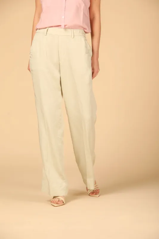 New York Cozy Straight women's chino jogger pants in modal straight sold by Mason's