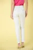 New York Slim women's chino pants in stretch satin slim sold by Mason's