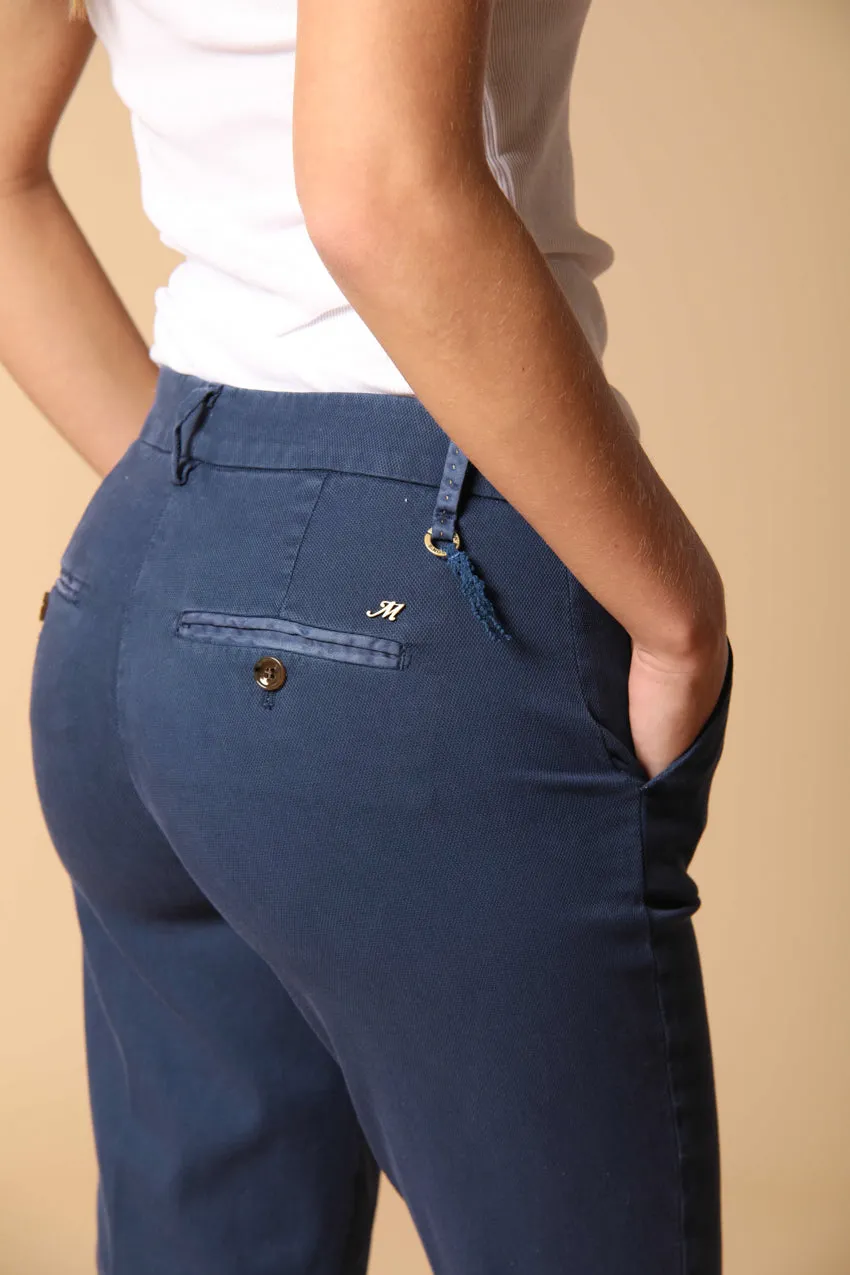 New York Trumpet women's chino pants in cotton and tencel piquet slim fit sold by Mason's product image thumbnail 2