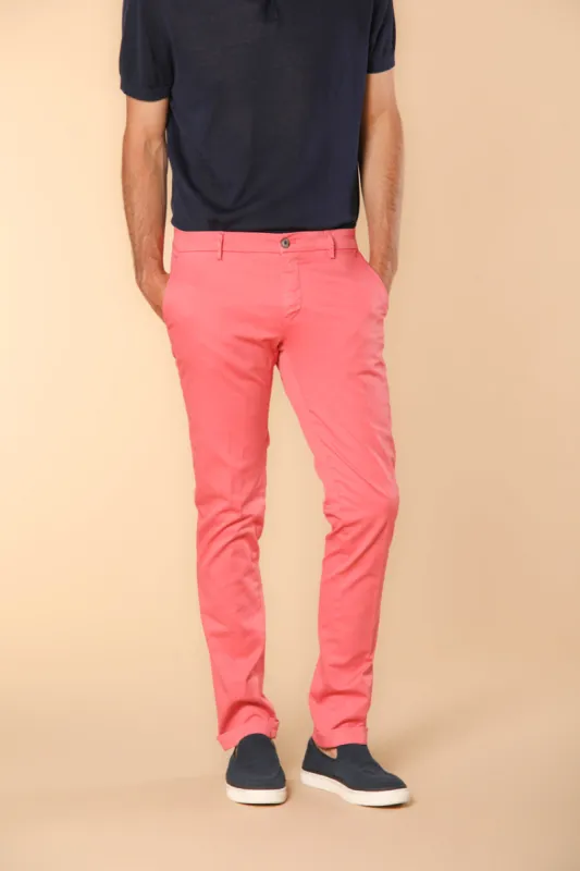 Milano men's chino pants in pima cotton extra slim fit ① sold by Mason's