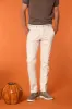Torino Elegance men's chino pants in fine cotton and lyocell tricot slim fit sold by Mason's