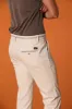 Torino Elegance men's chino pants in fine cotton and lyocell tricot slim fit sold by Mason's