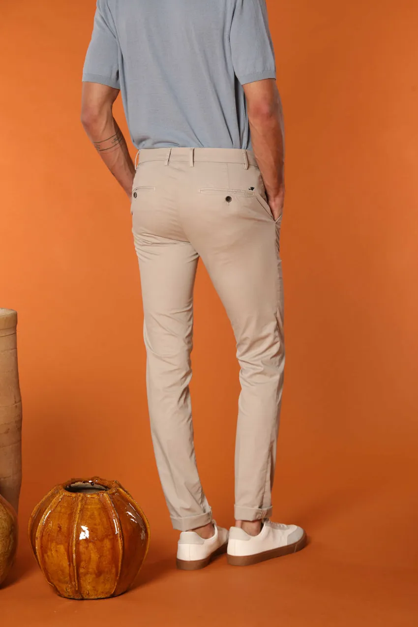 Milano men's chino pants in pima cotton extra slim fit ① sold by Mason's product image thumbnail 3