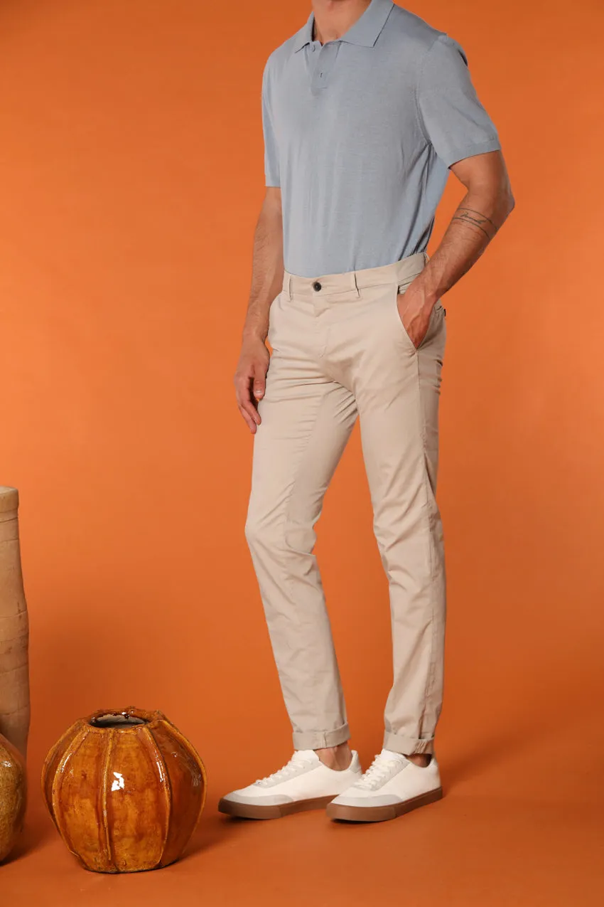Milano men's chino pants in pima cotton extra slim fit ① sold by Mason's product image thumbnail 4