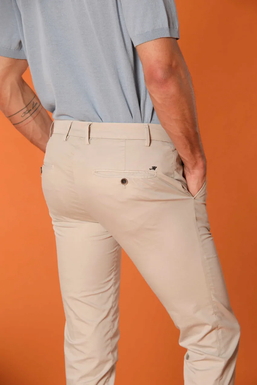 Milano men's chino pants in pima cotton extra slim fit ① sold by Mason's product image thumbnail 2