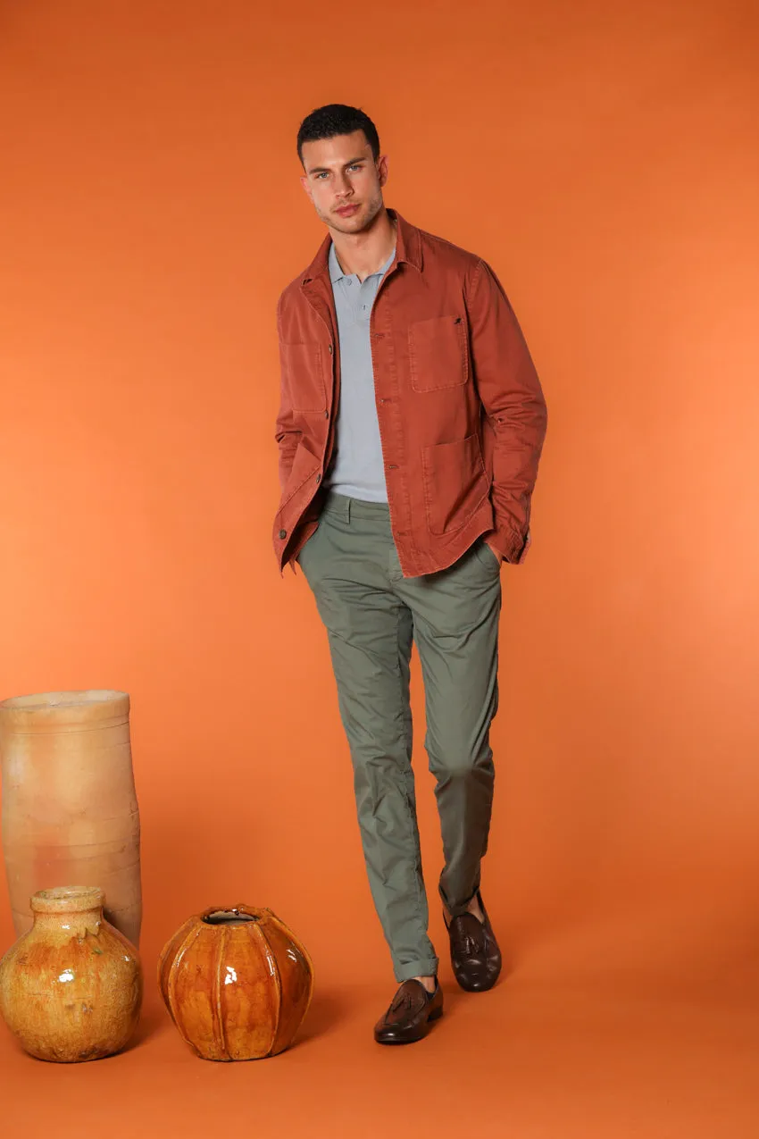 Milano men's chino pants in pima cotton extra slim fit ① sold by Mason's product image thumbnail 5