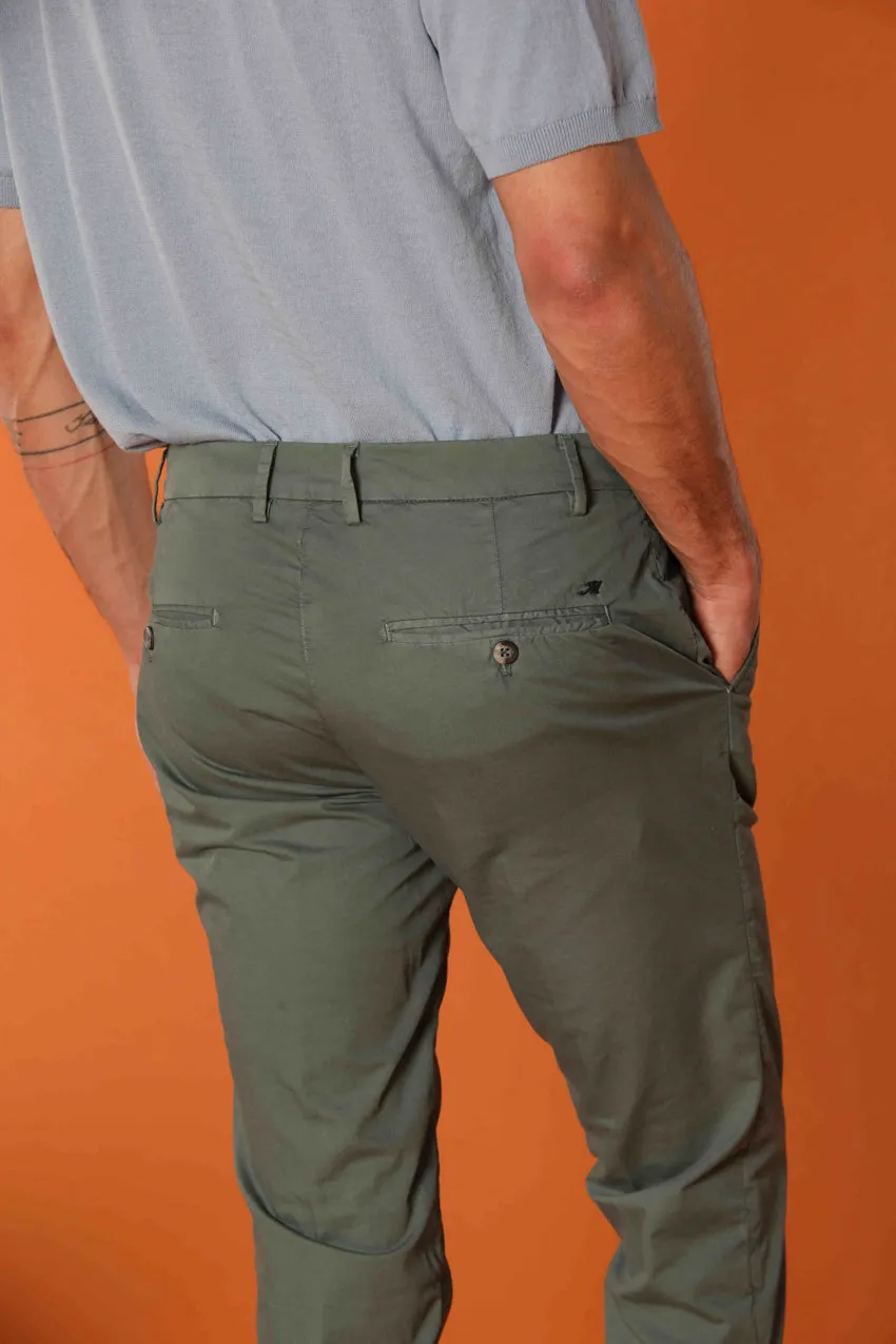 Milano men's chino pants in pima cotton extra slim fit ① sold by Mason's product image thumbnail 2