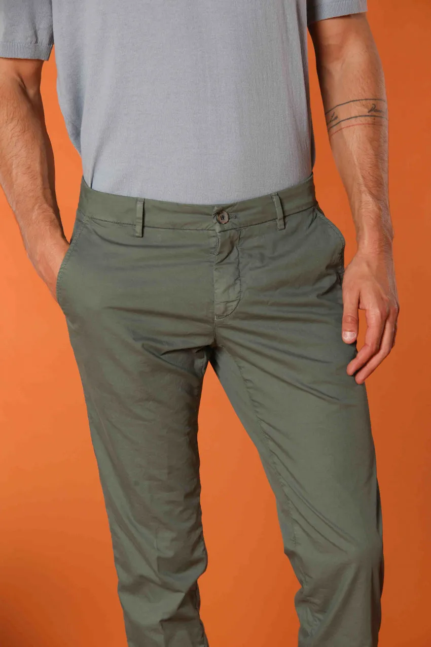 Milano men's chino pants in pima cotton extra slim fit ① sold by Mason's product image thumbnail 3