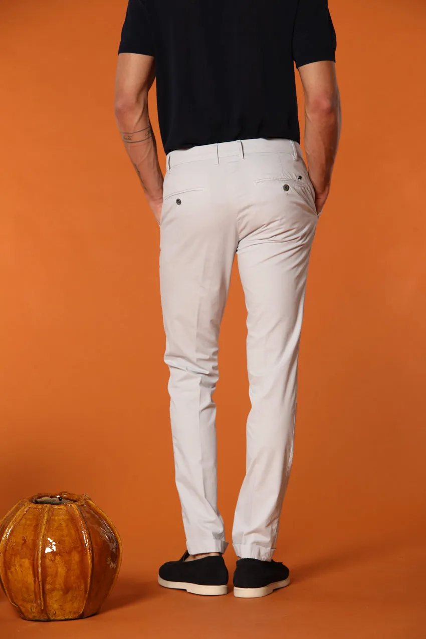 Milano men's chino pants in pima cotton extra slim fit ① sold by Mason's product image thumbnail 4