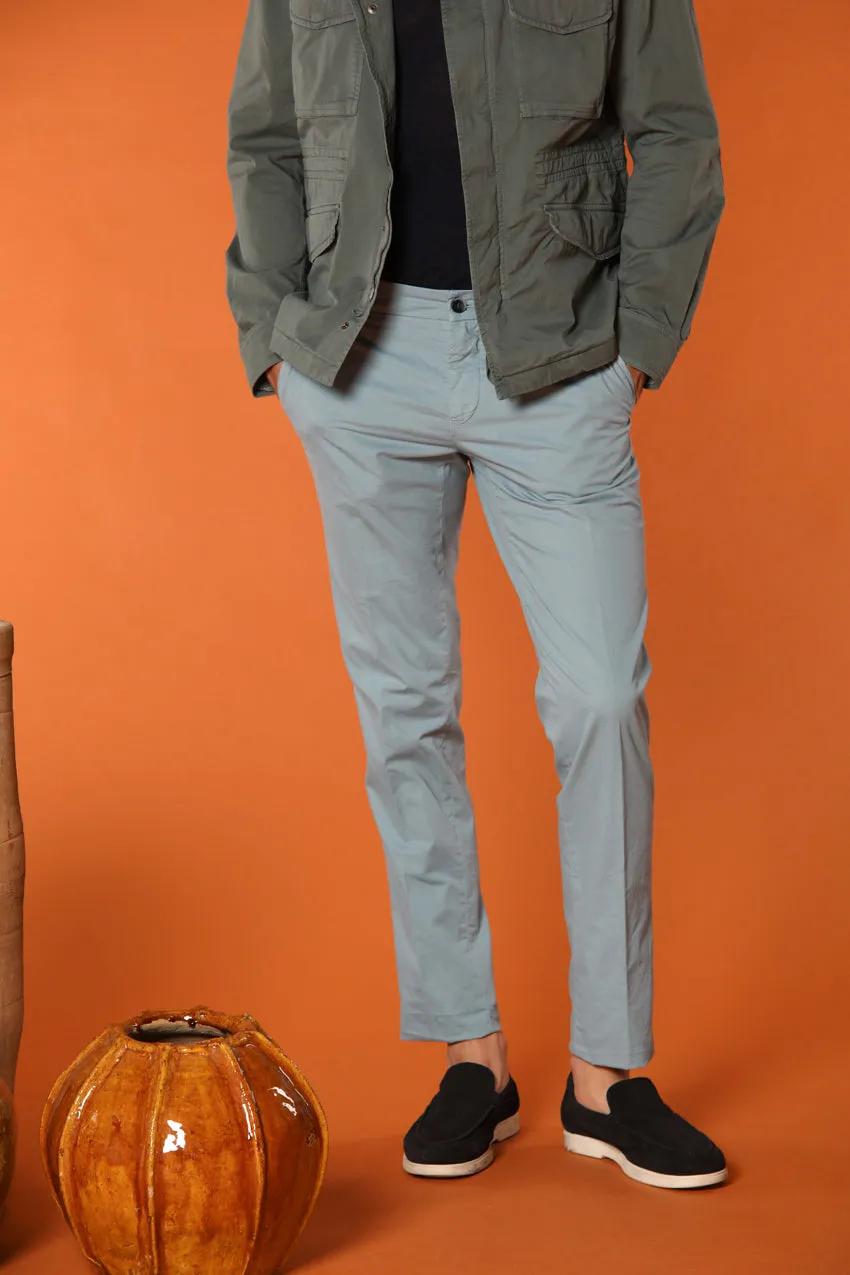 Milano men's chino pants in pima cotton extra slim fit ① sold by Mason's