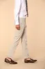 New York men's chino pants in stretch satin regular fit ① sold by Mason's