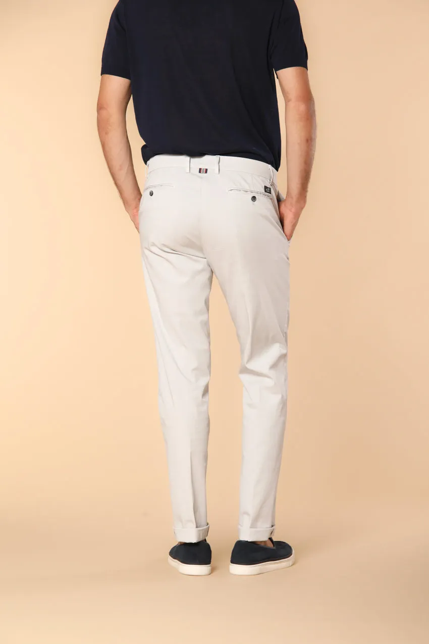 New York men's chino pants in stretch satin regular fit ① sold by Mason's product image thumbnail 4