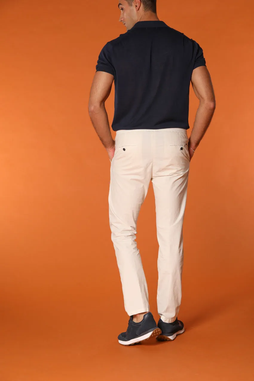 New York Sack men's chino pants in cotton and tencel parachute fabric regular fit sold by Mason's product image thumbnail 5