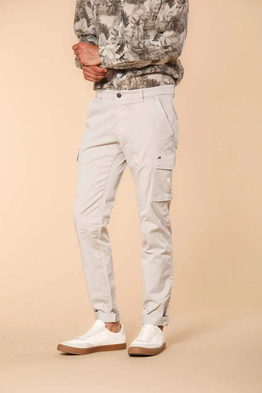 Chile Men's cargo pants in stretch satin Extra Slim Fit ① sold by Mason's product image thumbnail 4