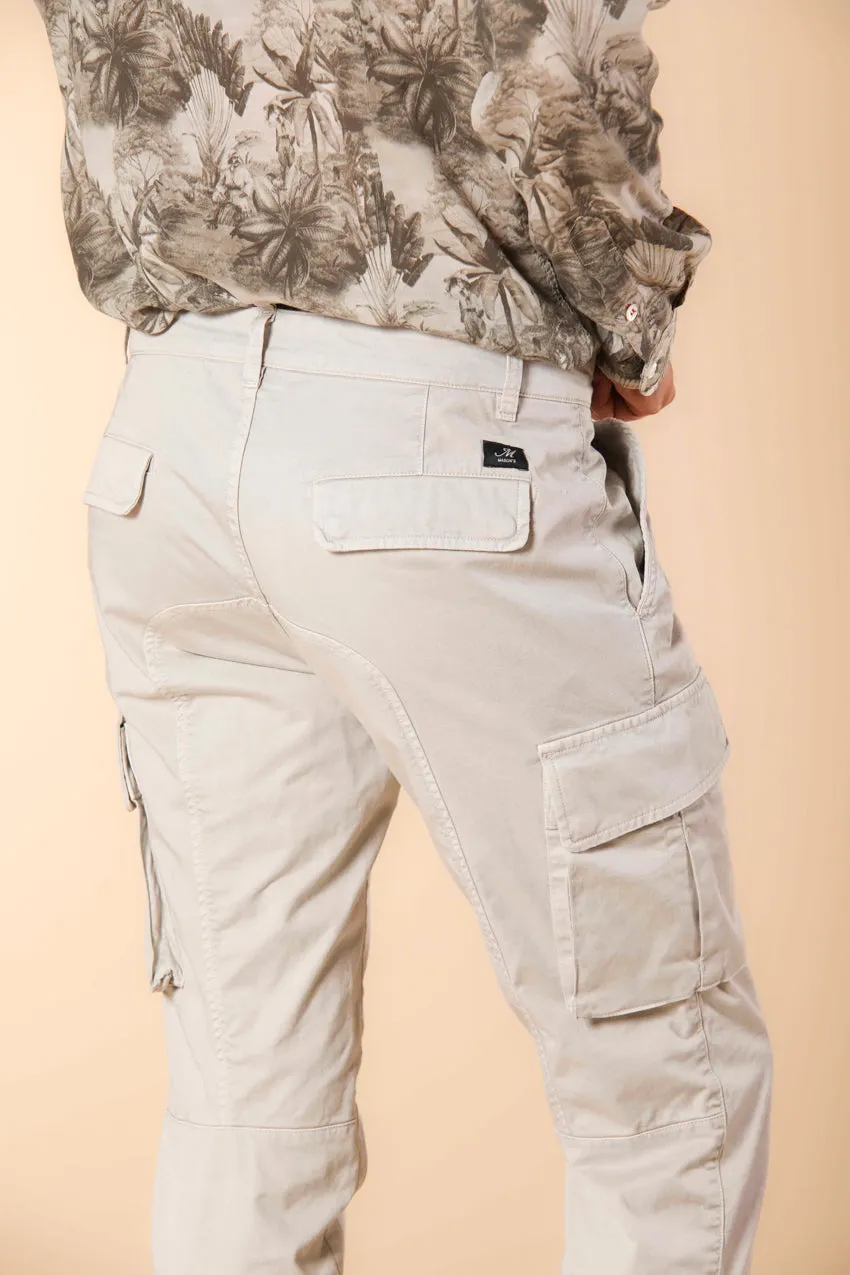 Chile Men's cargo pants in stretch satin Extra Slim Fit ① sold by Mason's product image thumbnail 2