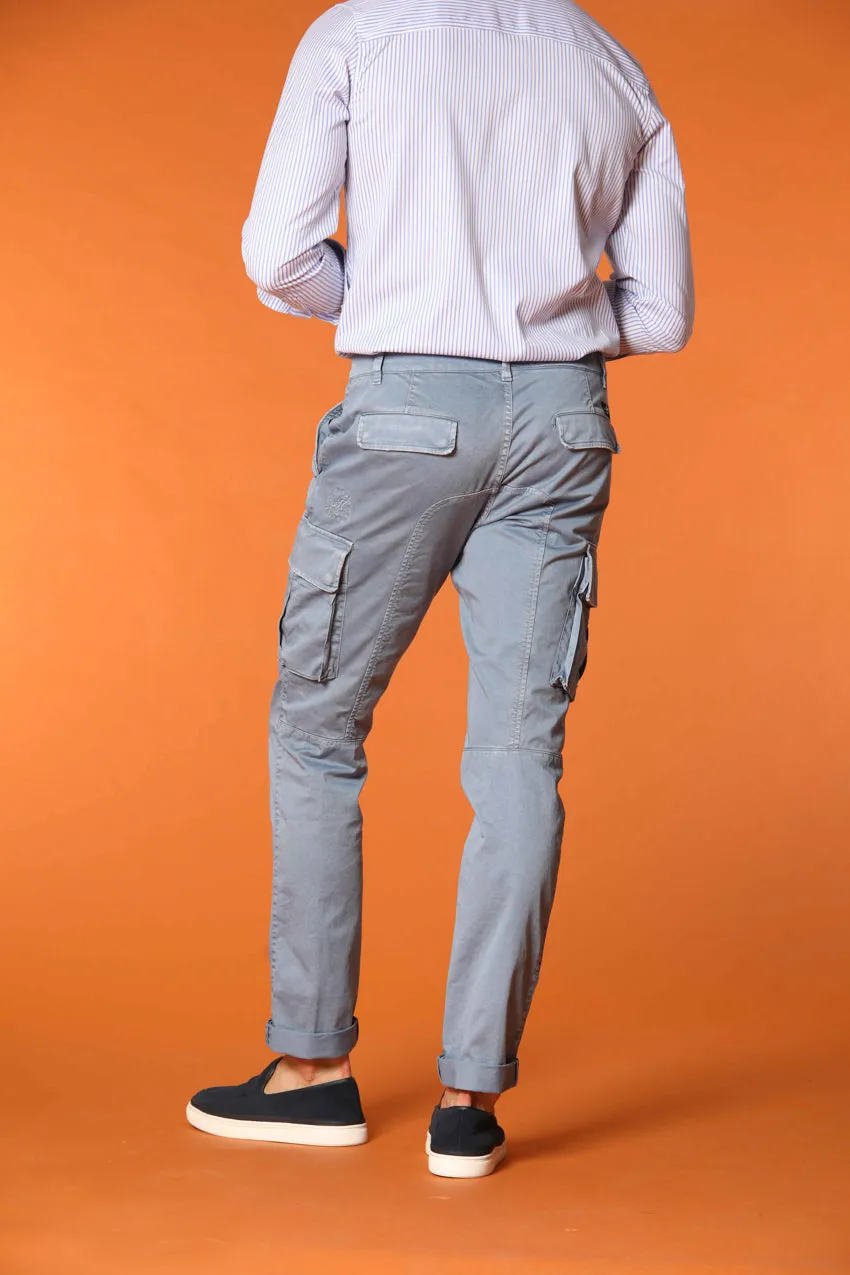 Chile Men's cargo pants in stretch satin Extra Slim Fit ① sold by Mason's product image thumbnail 4
