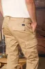 Chile Men's cargo pants in stretch satin Extra Slim Fit ① sold by Mason's