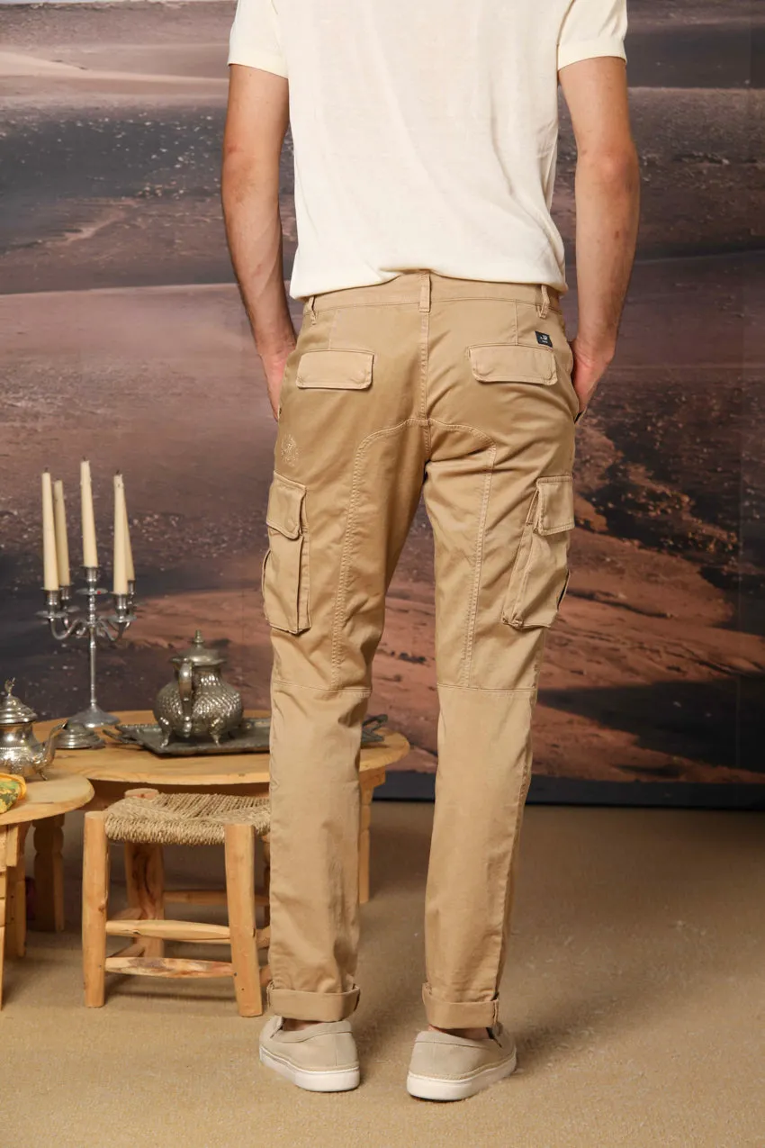 Chile Men's cargo pants in stretch satin Extra Slim Fit ① sold by Mason's product image thumbnail 4