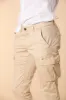 Chile Men's cargo pants in lightweight pima cotton twill special washing  Extra-Slim Fit sold by Mason's