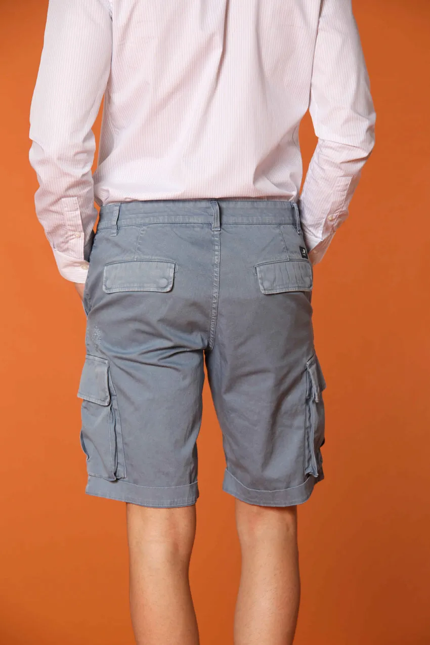 Chile men's cargo bermuda shorts in stretch satin Slim fit ① sold by Mason's product image thumbnail 4