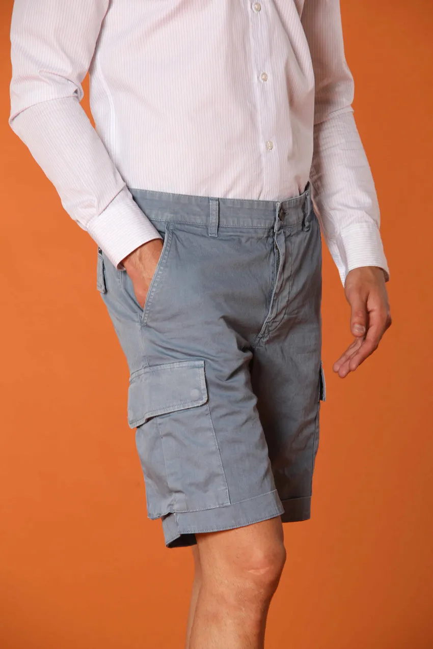 Chile men's cargo bermuda shorts in stretch satin Slim fit ① sold by Mason's product image thumbnail 3