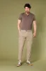 Chile Buckle men's cargo pants  in canapa cotton resca  regular sold by Mason's