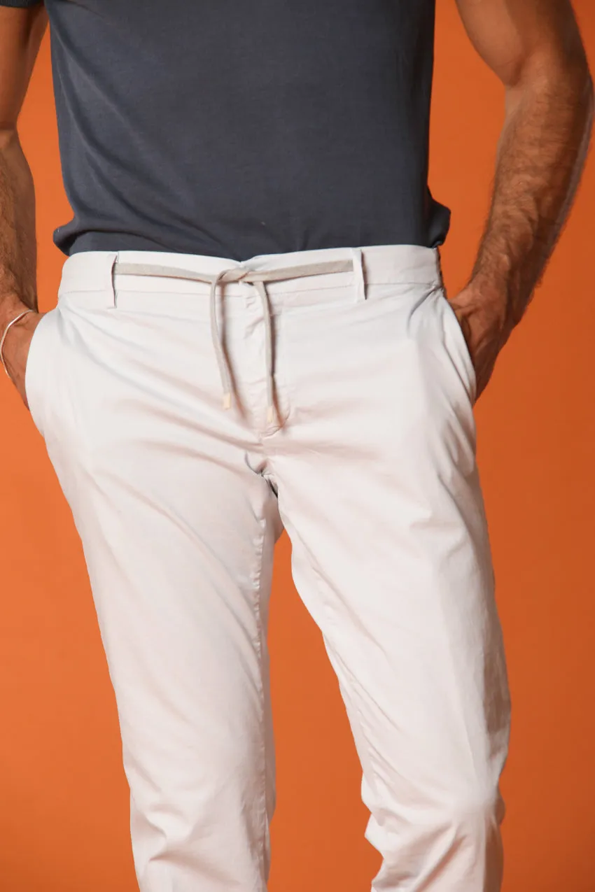 New York Side Elax men's chino jogger pants in pima cotton regular fit sold by Mason's product image thumbnail 3