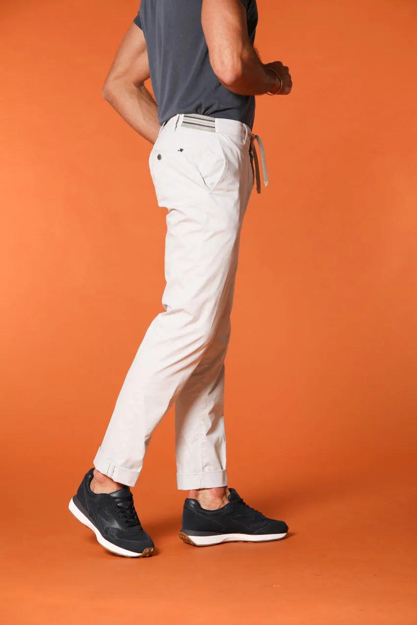 New York Side Elax men's chino jogger pants in pima cotton regular fit sold by Mason's product image thumbnail 4