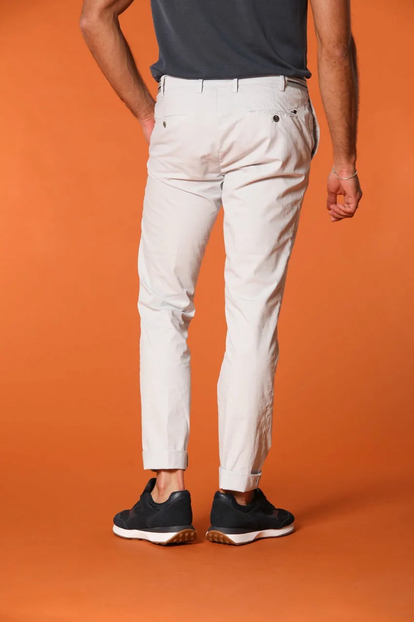 New York Side Elax men's chino jogger pants in pima cotton regular fit sold by Mason's product image thumbnail 5