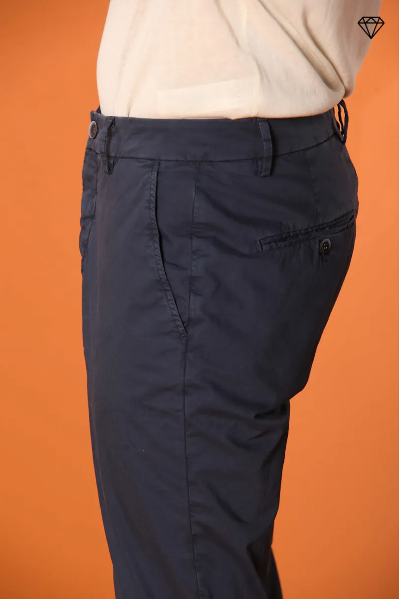 Milano men's chino pants in pima cotton extra slim fit ① sold by Mason's product image thumbnail 3
