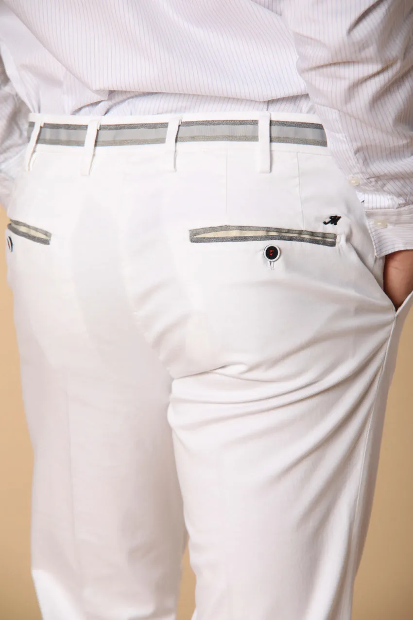 New York Summer men's chino pants in cotton twill regular fit sold by Mason's product image thumbnail 2