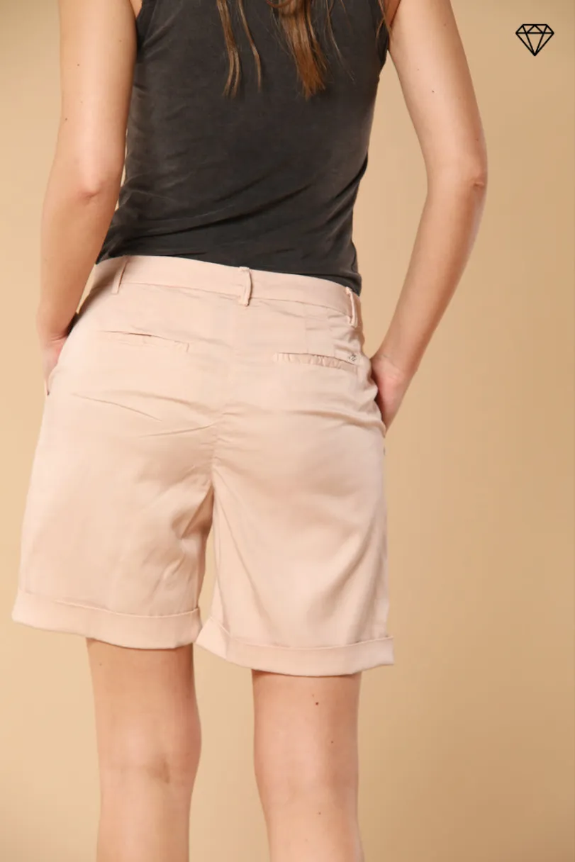 Jaqueline women's Chino Bermuda shorts in Gabardine with stud details slim Fit ① sold by Mason's product image thumbnail 3