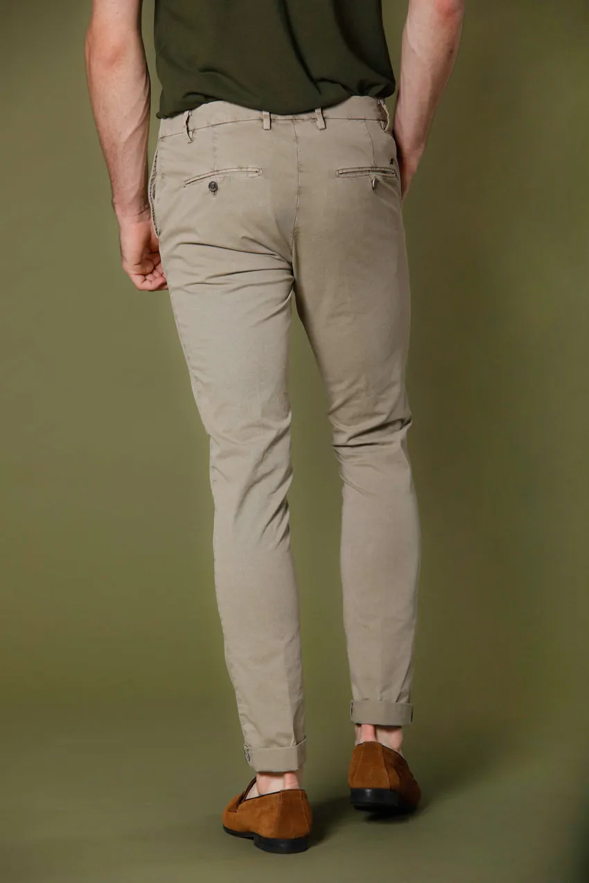 Milano Style Essential men's chino pants in stretch twill extra slim sold by Mason's product image thumbnail 3
