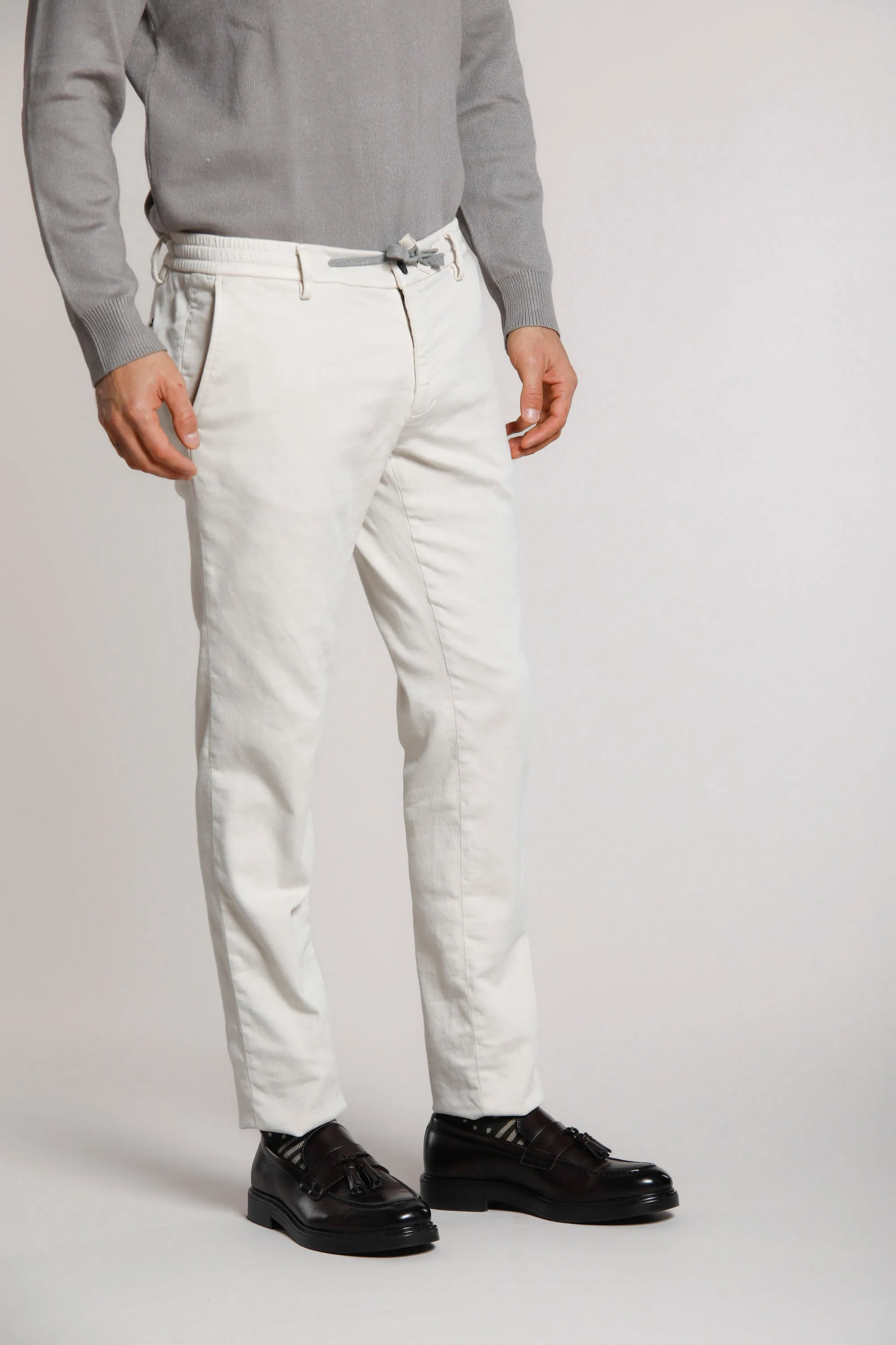 Milano Jogger man cotton chino pants extra slim sold by Mason's product image thumbnail 3